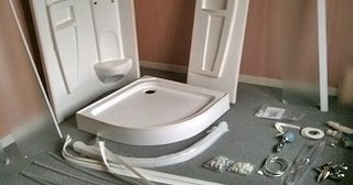 Установка душевой кабины Благовещенск, цена от 3043 руб.